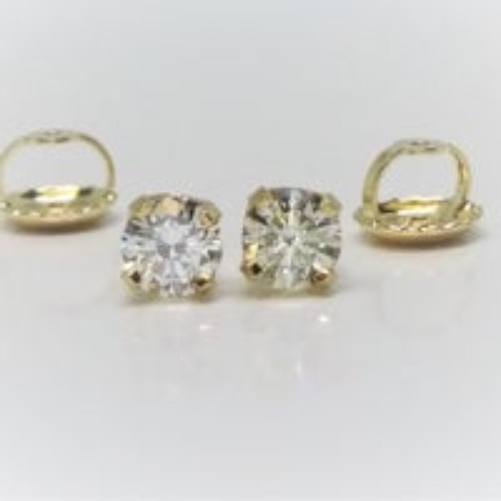 1/2 carat Diamond Studs